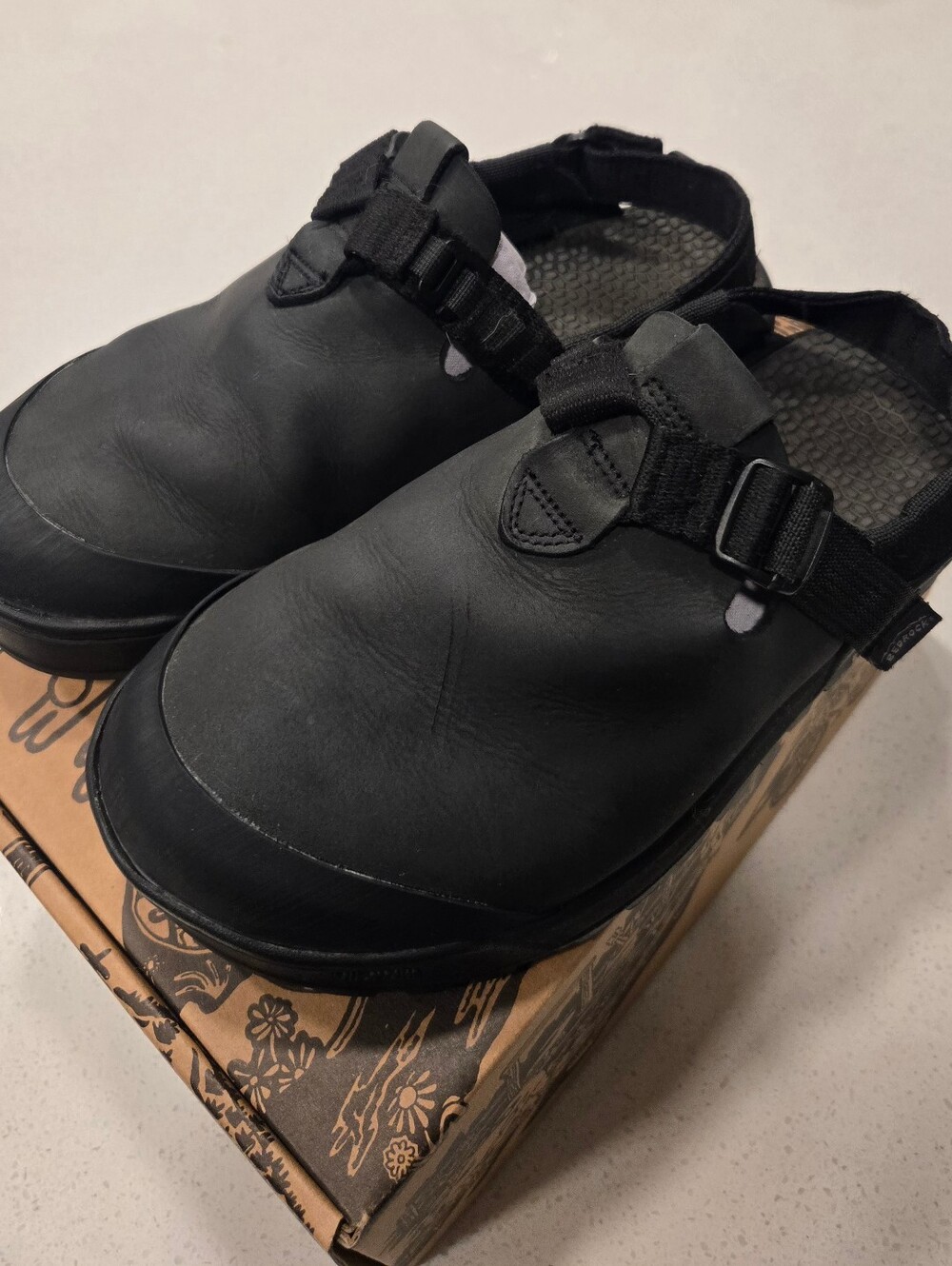 Bedrock Mountain Clog - Nubuck Leather Size 7/8